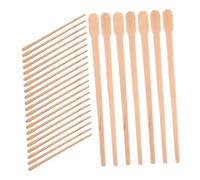 DECORNIJIA 800pcs Wooden Waxing Sticks for Hair Removal Oval Body Wax Applicators for Nose Eyebrow Lip Facial Hair Ergonomic Design for Precise Hard Wax Application Home Salon Use
