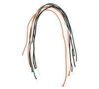 DECORNIJIA 8pcs 1ft Copper Pushback Cloth Wire Set for Electric Guitar and Bass Guitar DIY Repairs Pre-Tinned Vintage Wiring Components Multi-Color Electric Instrument Cables