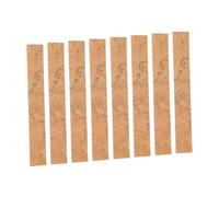 DECORNIJIA 8pcs Clarinet Neck Cork Pads Replacement Woodwind Instrument Cushions for Clarinet Tenon, Mouthpiece Maintenance Accessories for Sound Stability and Extended Lifespan