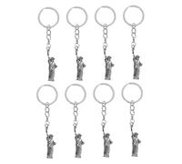 DECORNIJIA 8pcs Independence Day Statue of Liberty Key Rings Goddess Pendant Bag Hanging Decor Party Souvenirs gift for for for for for for