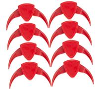 DECORNIJIA 8Pcs Manual Melon Seed Shell Opener with Smart Anti-Pinch Design Portable Nut Peeler Tool for Sunflower Seeds and All Nuts Protects Teeth and Fingers Gadget