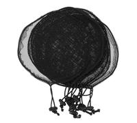 DECORNIJIA 8pcs Stretchy Wig Net Elastic Mesh Cap 6-inch Diameter Breathable Hair Weaving Net for Women Salon and Home Use