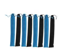 DECORNIJIA 8Pcs Velvet Flute Storage Pouch with Drawstring for Musicians Portable Recorder Clarinet and Harmonica Protection Bags Compact Multipurpose Instrument Carrying Case for Travel and