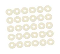 DECORNIJIA 90pcs Piano Felt Washers Front Rail Regulating Repair Parts Soft Felt Cushion Keyboard Balance Washers for Piano Tuning Tools Professional Leveling Key Accessories