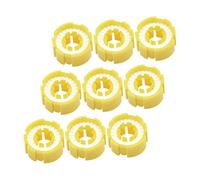 DECORNIJIA 9pcs Automatic Inflatable Life Vest Bobbin Replacement High Performance Trigger Pills for Emergency Water Safety Compact Lightweight Accessories for Fishing Boating Swimming