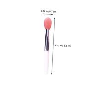 DECORNIJIA 9Pcs Portable Lip Brush Soft Silicone Applicators for Precise Lip Makeup Smooth Color Application for Women Professional Makeup Tool