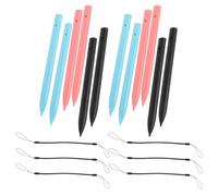 DECORNIJIA 9pcs Stylus Pens for Lcd Writing Board and Tablet, Plastic Material with Compact Design, Unlimited Erasing and Rewriting Function, for Home Study and Outdoor Use