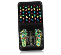 DECORNIJIA Acupressure Foot Massage Mat Stone Sole Massager Pad for Home Use Safe Foot Sole Massage Tool Rectangular Reflexology Mat for Plantar Pain Relief