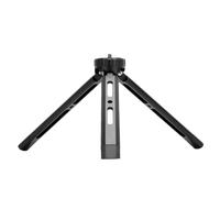 DECORNIJIA Adjustable Aluminum Alloy Mini Tabletop Tripod with Mounting Screw for DSLR Mirrorless Cameras and Phones Foldable Metal Camera Stand for Stable Live Streaming and Travel