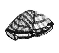 DECORNIJIA Adjustable Mesh Wig Cap for Wig Making with Elastic Band Lightweight Breathable Hairdressing Accessory Net Cover Base for DIY Styling and Professional Use