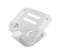 DECORNIJIA Aluminium Alloy Folding Laptop Stand Adjustable Height Portable Computer Holder with Cooling Vent for Desk Use Compatible with Macbook and Laptops