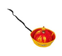 DECORNIJIA Ancient Chinese Hat Emperor Hat Chinese King Costume Emperor Headwear Ancient Costume Headwear Prop Royal Stage Performance Props Yellow