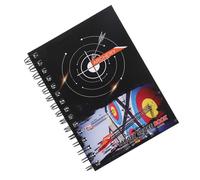 DECORNIJIA Archery Score Book Spiral Notebook with Target Score Sheets Black Archery Practice and Competition Log for Barebow