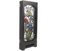 DECORNIJIA Asian Folding Screen Mini Desktop Folding Picture Frame Featuring Traditional Chinese Painting for Festive Table Centerpiece and Home Display