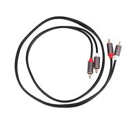 DECORNIJIA Audio Connection Cable for Hi and Gaming Consoles Braided Shielding Interference Cord with Aluminum Alloy Shell for Clear Sound Quality and Use