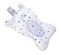 DECORNIJIA Baby Bath Support Cushion Floating Bath Seat Pad for Newborns and Toddlers, Breathable Mesh Infant Bathtub Net Star Pattern, Summer Bathing Accessory