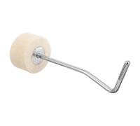 DECORNIJIA Bass Drum Pedal Beater Metal and Felt Drum Accessory with Full Low-end Tone and Long-lasting Durability for Professional and Student Drummers