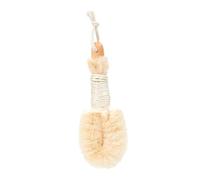 DECORNIJIA Bath Brush for Home Use Lightweight Skin Cleaning Scrubber Made of Plant Fiber Simple Exfoliating Shower Scrub Tool for Back Gentle and Household Bath Scrubber