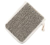 DECORNIJIA Black Flax Soap Sleeve Mesh Bag for Shower Exfoliating Scrubber Foaming Soap Bar Pouch for Body Washing