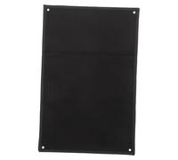 DECORNIJIA Black Hanging Badge Cloth Armband Holder Capacity Pendant Display for Military Patches and Commemorative Badges Wall Storage Organizer