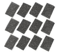 DECORNIJIA Black Stipple Sponge Makeup 16pcs 4x6x1cm Dense Special Effect Scar Sponge for Body Face Halloween Blood Makeup
