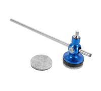 DECORNIJIA Blue Alloy Bass Drum Pedal Beater Dual-sided Hammer Head Clear Loud Strike Jazz Percussion Instrument Accessory for Professional Performance Practice