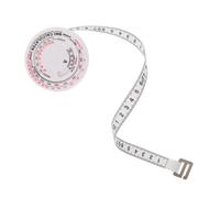 DECORNIJIA Bmi Retractable Tape Measure with Body Fat Measurement Tool for Waist and Weight Health Monitoring Accurate Body Tape for Tracking