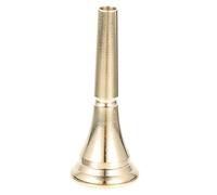 DECORNIJIA Brass French Horn Mouthpiece Replacement Accessory Smooth Finish Horn Part for Concerts Band Practice Schools and Home Use Easy to Clean and Instrument Component
