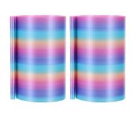 DECORNIJIA Canvas Roll Holder Portable Plastic Painting Canvas Organizer Clips with Large Capacity Design 2pcs for Posters and Cross Stitch, for Diamond Art Sessions the Go