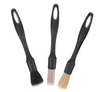 DECORNIJIA Car Detailing Brush Vehicle Interior Cleaner Kit with Soft Bristles Traceless Design Ergonomic Handle for Auto Detailing and Dust Removal