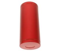 DECORNIJIA Car Tissue Holder Cylinder with Drink Cup Slot Round Tissue Box Organizer for Car
