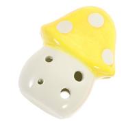 DECORNIJIA Ceramic Mushroom 6-hole Ocarina Mini Musical Instrument for Kids and Beginners, Easy to Carry and Use, Gift for Children's Day and Early Music Learning