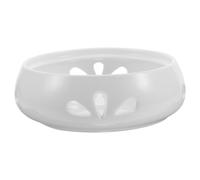 DECORNIJIA Ceramic Teapot Warmer with Tealight Holder Small Milk Pot Heater for Coffee Tea Heatproof Hollow Out Base for Mugs Wax Melt Warmer Candle Powered Heating Plate for Cozy Beverage
