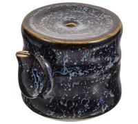 DECORNIJIA Ceramic Water Dropper Ink for Calligraphy and Brush Painting Porcelain Ink Dish for Chinese Painting and Study Decoration