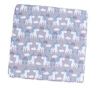 DECORNIJIA Children Chair Booster Cushion with Strap, Comfortable High Density Sponge and Polyester Pad, Removable and Easy to Clean, Suitable for Daily Meals and Dining Chairs