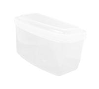 DECORNIJIA Clear Snorkeling Gear Case PP Dive Mask Box Portable Swimming Goggles Holder Travel-Friendly Protective Storage for Snorkel Masks and Diving Equipment