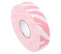 DECORNIJIA Cloth Hockey Tape Non-slip Grip Tape Cut for Ice Hockey Sticks Resistant to Wear Pink Zebra Pattern for Seamless Sports Performance