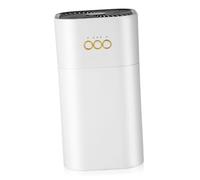DECORNIJIA Compact USB Air Purifier for Dorm and Bedroom Quiet Mini Desktop Cleaner with Large Air Intake for Smoke Pet Hair Odor Removal USB Powered for Office and Home Use