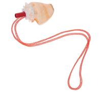 DECORNIJIA Conch Shell Whistle Sea Shell Horn Musical Instrument Coastal Boho Hanging Ornament Wedding Birthday Party Favor