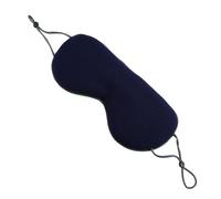 DECORNIJIA Cooling and Warming Silk Sleep Eye Mask Dual-use Shading Eye Patch for Sleeping, Breathable Lightweight Adjustable Cover in Green and Navy for Travel and Rest