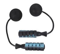 DECORNIJIA Cordless Jump Rope with Weighted Balls and Dual Bearings Non-slip Sweat-absorbing Handles for Indoor Outdoor Workout Fitness Training Ropeless Skipping Rope for Adults