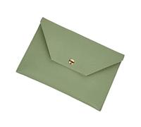 DECORNIJIA Cosmetic Bag and Money Pouch Large Capacity Pu Leather Makeup Brush Pouch with Dual Compartments for Women Travel Passport Wallet and Cash Envelope