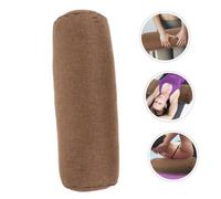 DECORNIJIA Cotton Yoga Pillow Versatile Neck and Leg Support Cushion for Women Gym Accessories High Density Compression for Yoga Meditation and Fitness Exercises
