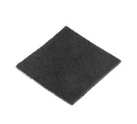 DECORNIJIA Cowhide Square Arrow Rest Pad Anti-slip Adhesive Sticker for Traditional Recurve Bows Archery Accessory Black