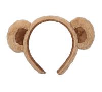 DECORNIJIA Creative Bear Ear Headband for Women Plush Hair Accessory for Parties and Special Occasions Cute Eye Catching Design for Hair Styling and Festivals Versatile