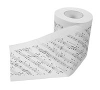 DECORNIJIA Creative Music Notes Toilet Paper Roll Soft Absorbent Decorative Bathroom Tissue for Charming Home Decor with Whimsical Printed Napkins