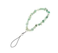 DECORNIJIA Crystal Cell Phone Lanyard Natural Agate Beaded Mobile Phone Chain Lightweight Easy to Install Wrist Strap to Prevent Loss for DIY Accessories