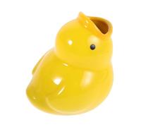 DECORNIJIA Cute Ceramic Toothbrush Holder for Bathroom Cartoon Design Toothbrush Organizer Easy to Clean and Maintain for Home and Travel Unique Bathroom Decor