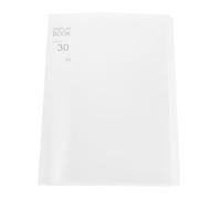 DECORNIJIA Diamond Art Storage Portfolio Book A4 White 30-Page Folder Binder for DIY 5d Collection and Display