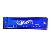 DECORNIJIA Diatonic Harmonica Key of C for Beginners and Students Smooth Easy Play Musical for Blue Harmonica for Slow and High-energy Tunes